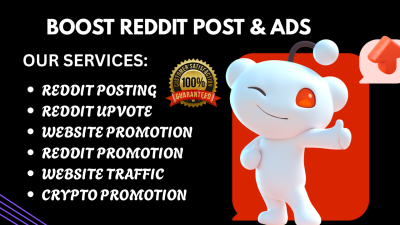 I will manage Reddit posts for business website AI crypto app game IPTV to boost traffic