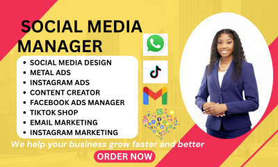 I will do social media branding content design reels carousels TikTok Instagram Facebook