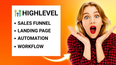 I will design SamCart GHL Checkout Page, GHL Snapshot, Twilio A2P, GHL VA, and GHL Website