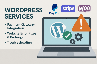 I will urgent fix edit revamp troubleshoot update WordPress website error recaptcha
