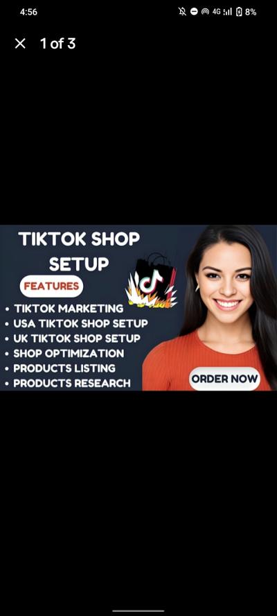I will create TikTok shop, do TikTok ads, TikTok promotion and USA and UK TikTok
