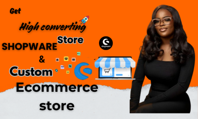 I Will Design, Redesign, and Develop a High Converting Shopwear Store for Your Business