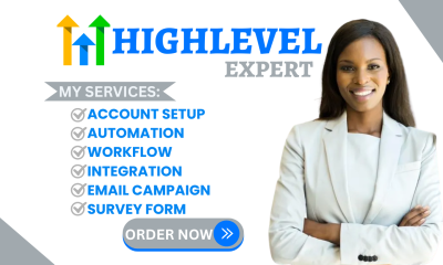 I will be your expert VA for GoHighLevel automation, email campaigns, and CRM