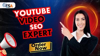 I Will Be Your YouTube Video SEO Expert for Google Top Ranking
