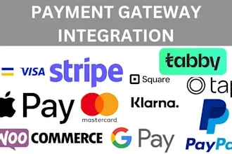 I will integrate Stripe, Google Pay, Apple Pay, Klarna, SEPA, Paystack Payment Gateways