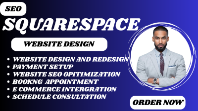 Squarespace Website Design | Squarespace Website Redesign | Squarespace