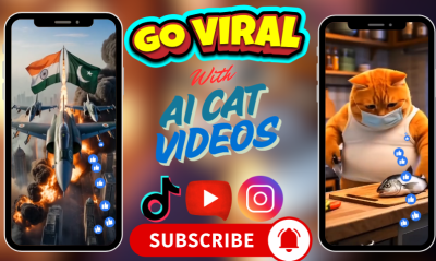 I will create viral AI cat videos, AI animal stories, AI animal rescue videos, funny dogs