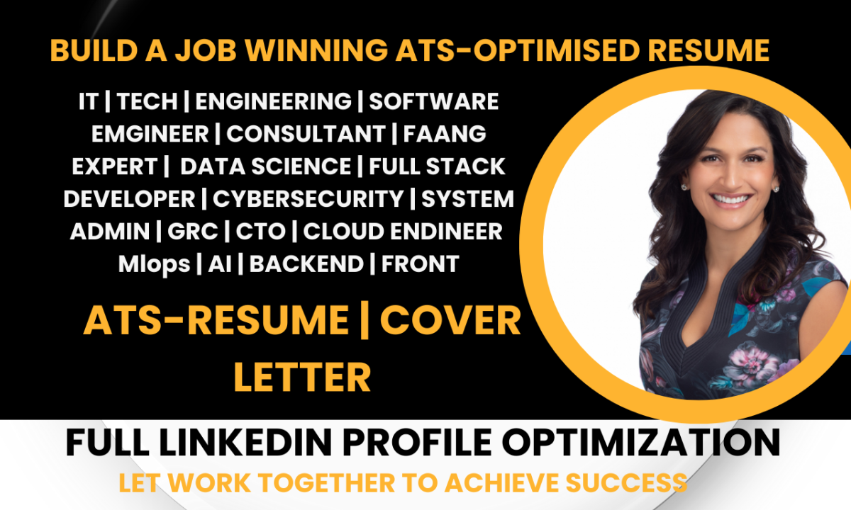 I will build technical consultant software engineering IT HSE CTO Azure tech resume