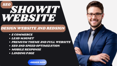 I Will Design, Redesign, and Customize Your Showit Website, Blog, or Template with SEO