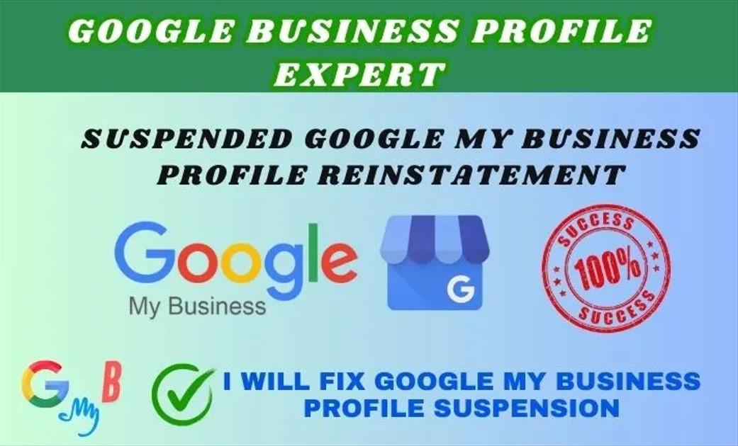 I Will Reinstate Suspended GMB, Fix Google My Business Profile Suspension