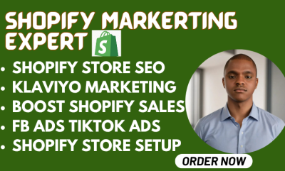 I Will Setup Your Shopify Store and Help Boost Sales