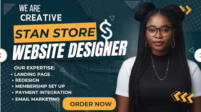 Set Up Stan Store, Stan Store Website & Marketing for Your Digital Products