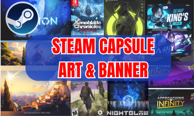 I Will Design Steam Capsule Game Art, Game Banner, Game Poster, and Game UI