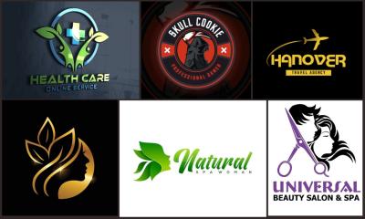 I will do botanical health feminine salon beauty fashion skin care cosmetic logo design