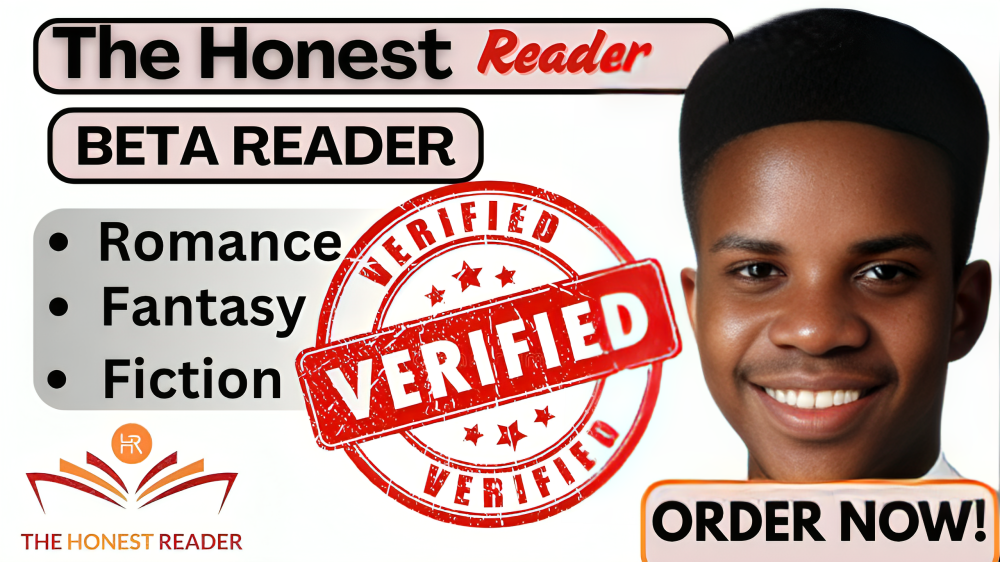 I Will Beta Read Your Romance, Fantasy, or Fiction Story and Give Honest Feedback