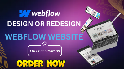 Do Webflow Website Design, Webflow Memberstack, Webflow Landing Page, Figma Webflow