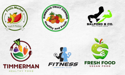 I Will Do Health Supplements Nutrition Wellness Logo Design