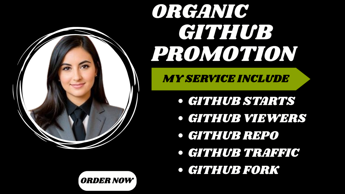 I will create CI/CD pipeline GitHub organic promotion to increase followers and viewers