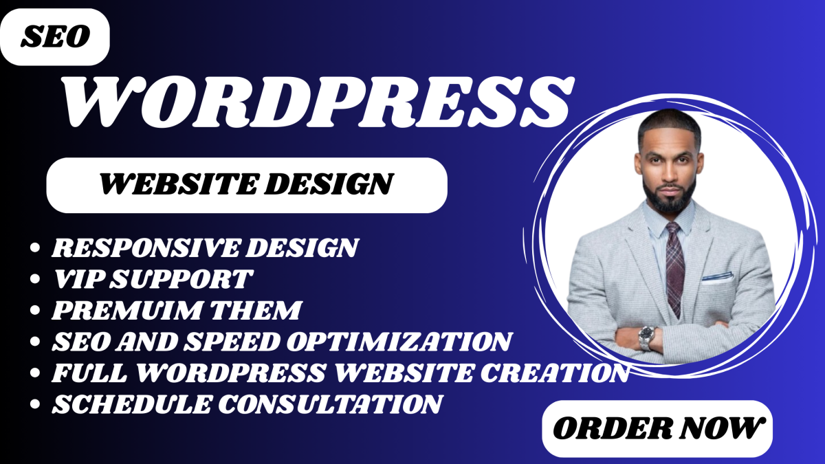 I Will Build WordPress Website | Redesign & Business Website Development
