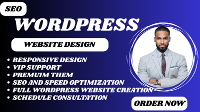 I Will Build WordPress Website | Redesign & Business Website Development