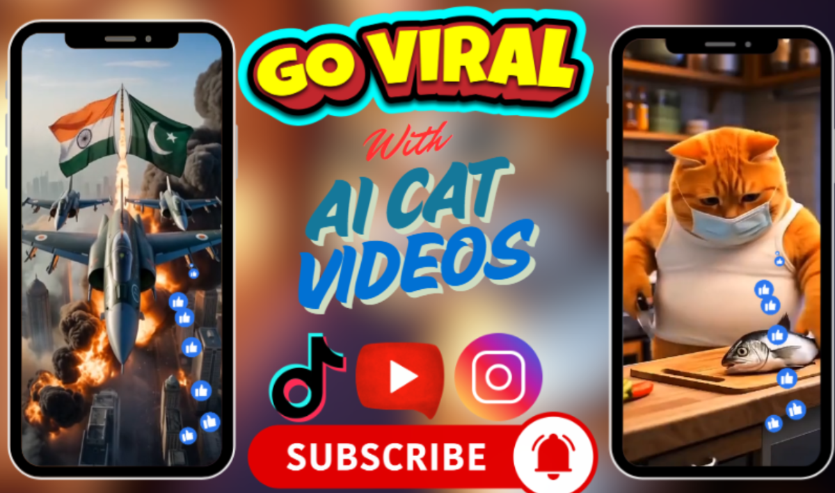 I will create viral AI cat videos, AI animal stories, AI animal rescue videos, funny dogs