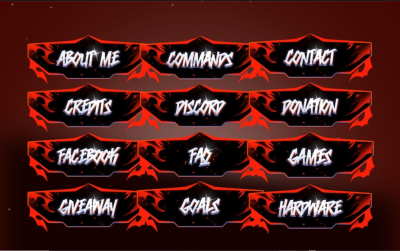 I will animated stream overlay vtuber overlay gaming overlay, stream pack and subbadges