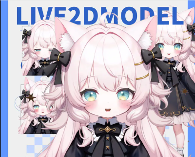 I will create and edit Live2D model VTuber commission with rig for Twitch and YouTube