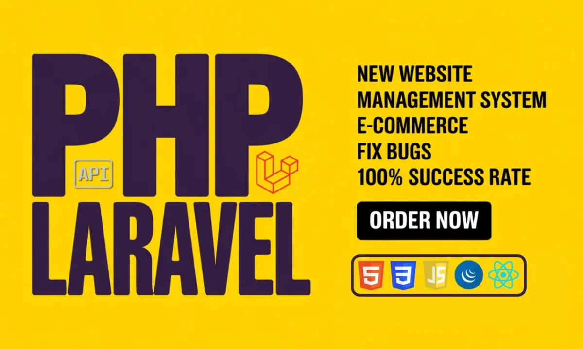 I will be your PHP Laravel developer for web applications