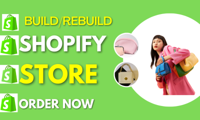 I Will Develop a Custom Shopify Store Tailored to Your Business