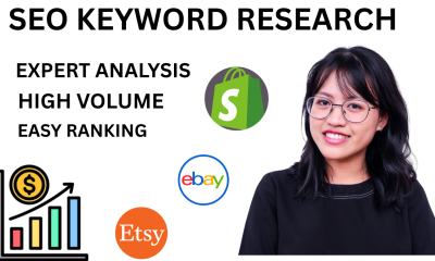 I will provide SEO targeted keyword research for your website