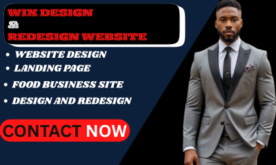 I will create a Restaurant Website, Food Website, Bakery Website with Wix