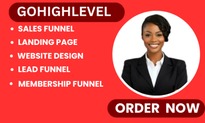 I will customise GHL Lead Generation, GHL Integration, ClickFunnels Expert, and GHL Website
