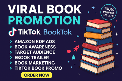TikTok BookTok Promotion eBook Marketing BookTok Amazon KDP Ads Book