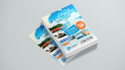 I will design an awesome travel beach pool cruise flyer, swimming pool poster on Canva