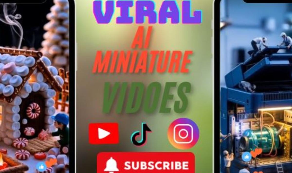 AI Miniature Videos, AI Miniworkers, AI Minichef, and AI Product Videos