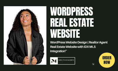 I Will Design Real Estate WordPress Website for Agents with IDX MLS Integration Using Houzez