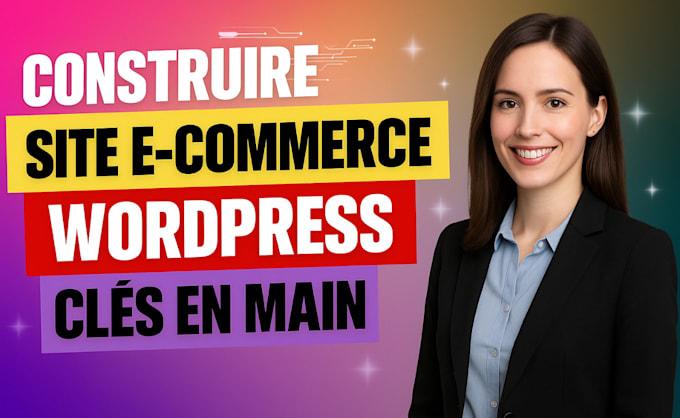 I will crearé una tienda online profesional con WordPress y WooCommerce