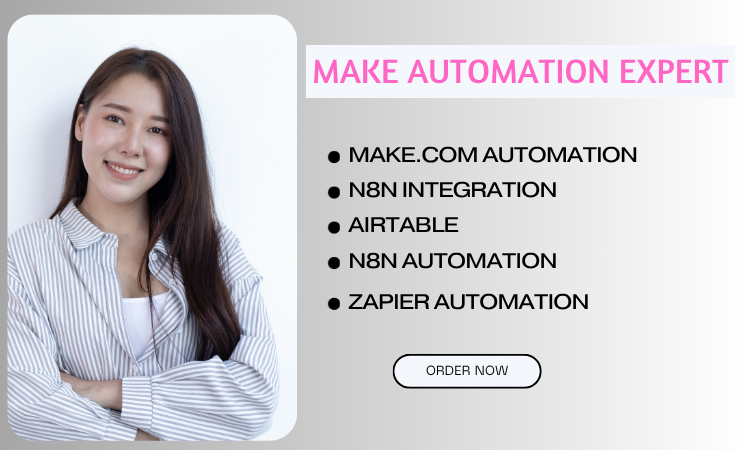 I will make COM Automation, VAPI AI, Airtable, n8n Automation, Zapier Automation
