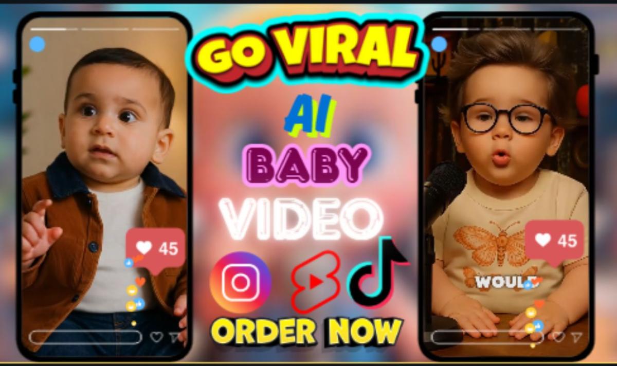 I Will Create AI Talking Baby Avatar and Baby Video That Looks Like You