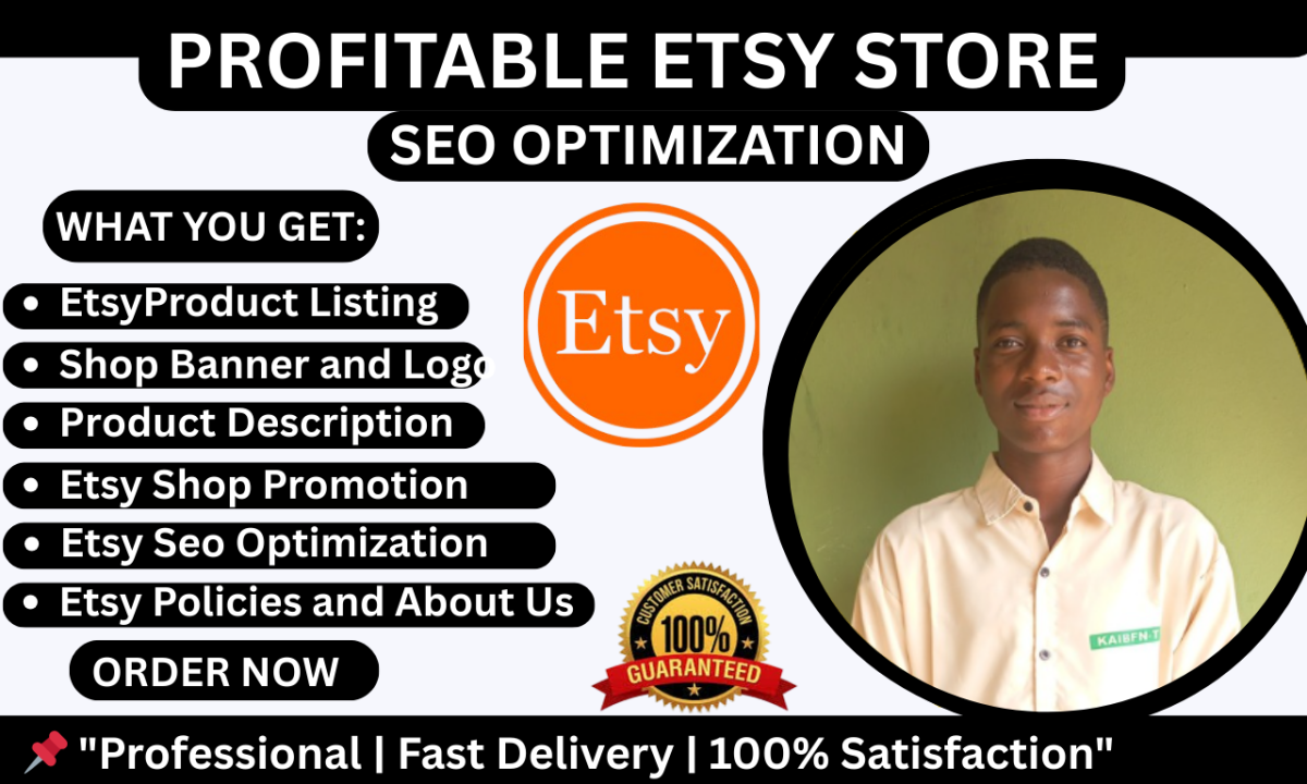 I Will Setup Your Etsy Store to Be Found and Sell Using Etsy SEO Optimization