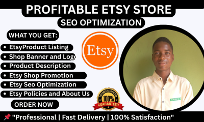 I Will Setup Your Etsy Store to Be Found and Sell Using Etsy SEO Optimization
