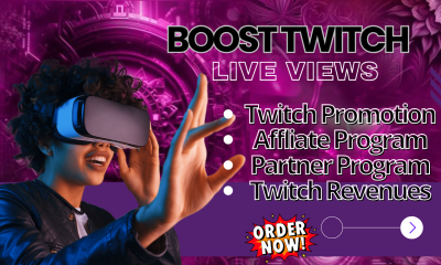 Bring in Organic Twitch Live Views and Boost Your Affiliate and Partner Program