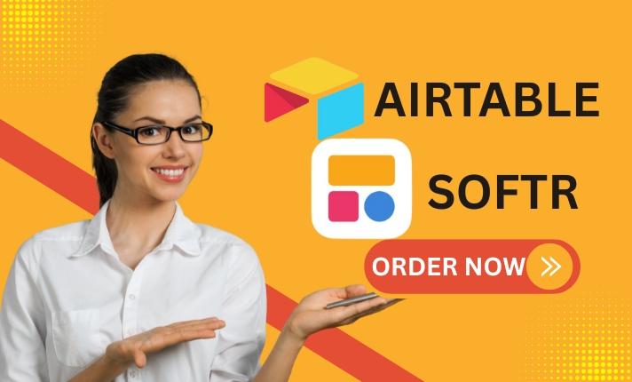 I will build custom Airtable databases and responsive Softr web apps