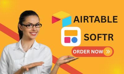 I will build custom Airtable databases and responsive Softr web apps