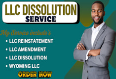 Do LLC Reinstatement, LLC Amendment, LLC Dissolution, Wyoming LLC Address Change