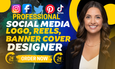 I will design Instagram logo, post, reels cover, banner within 24 hours
