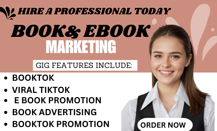 I will viral tiktok video ads promotional booktok video tiktok ads book advertising
