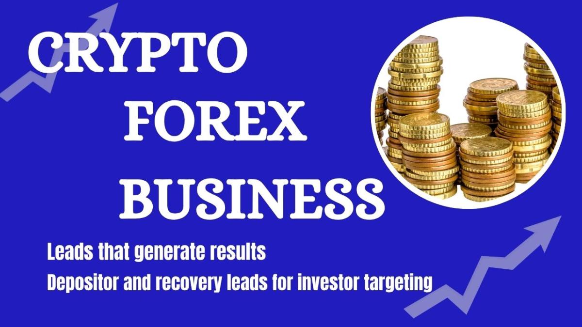 I will generate verified crypto and forex investor leads phone Binance leads Bitcoin