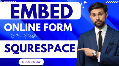 I will embed or integrate online forms into your Squarespace website