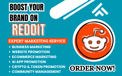 I will do Reddit post manager for ecommerce business website crypto ai app saas product